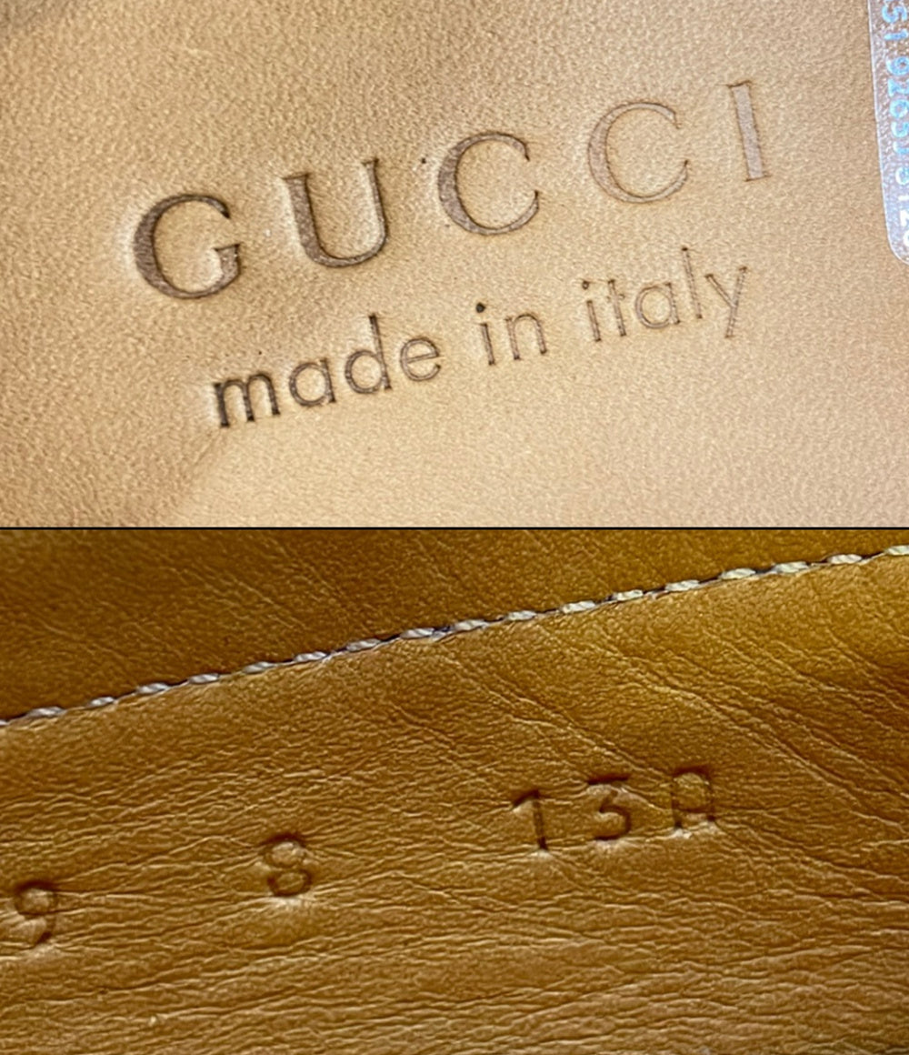 美品 GUCCI ホースビットローファー メンズ SIZE 8 グッチ
