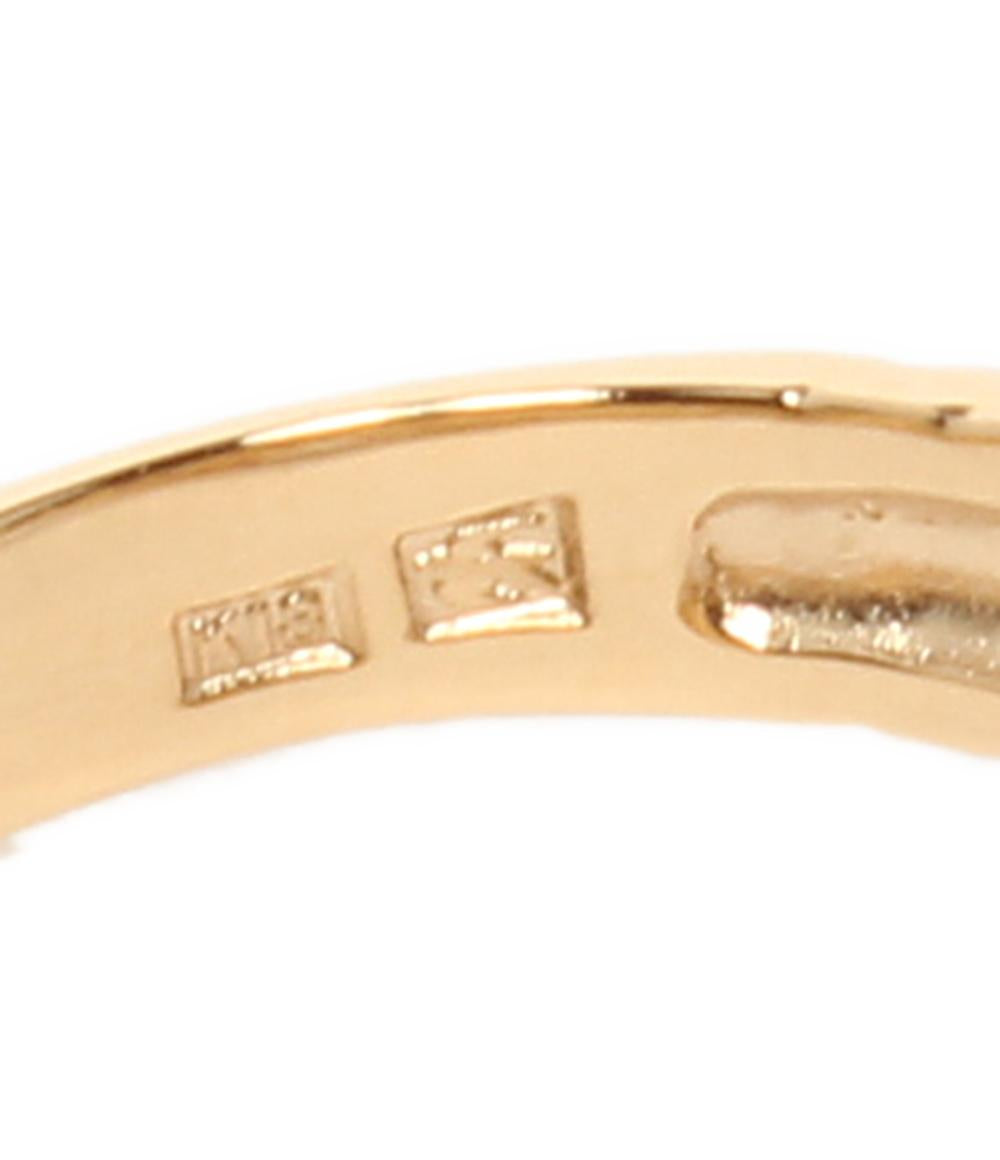 美品 セイコージュエリー リング 指輪 K18 燕刻印 レディース SIZE 12