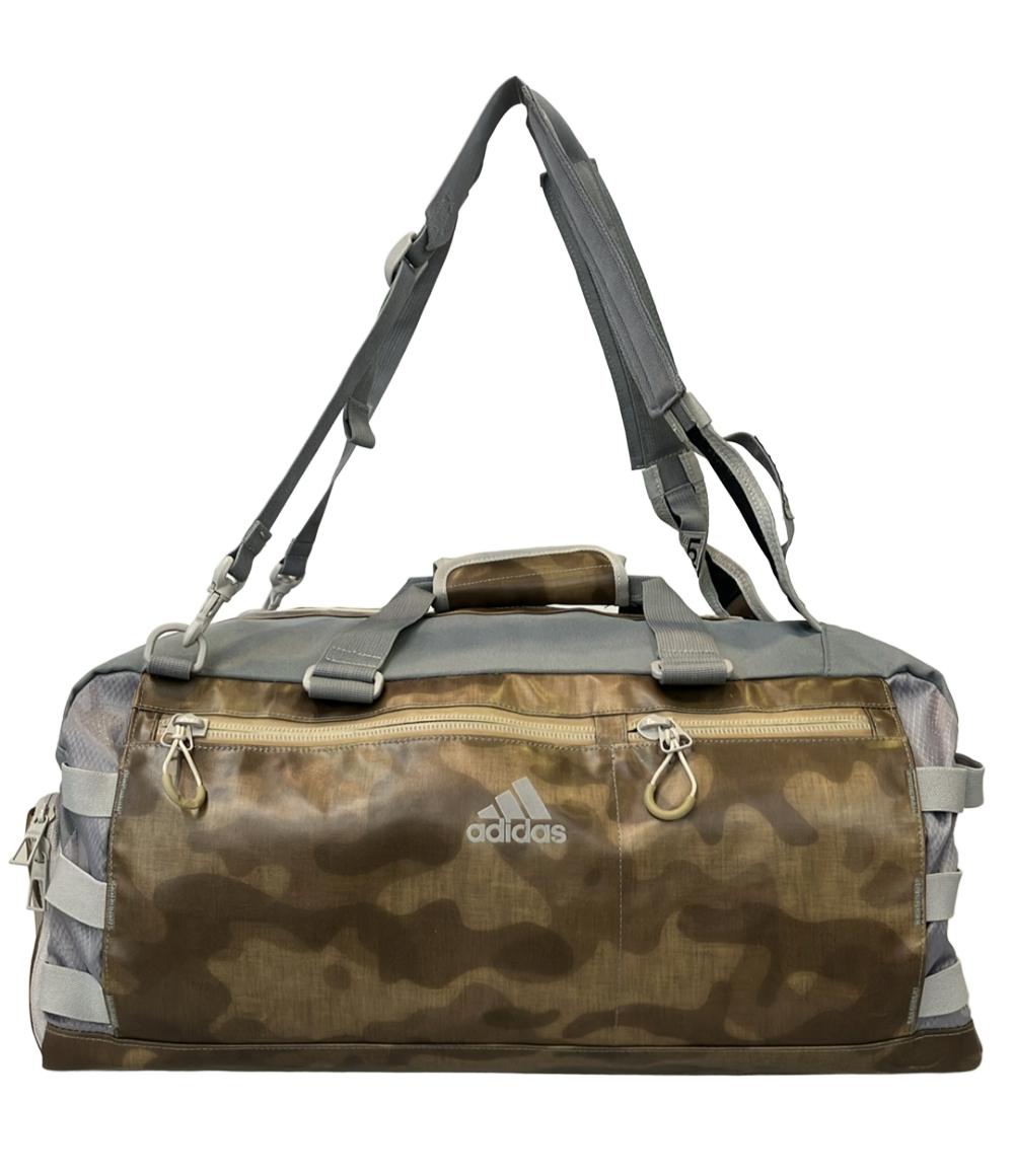 美品 adidas ボストンバッグ 迷彩柄 メンズ アディダス