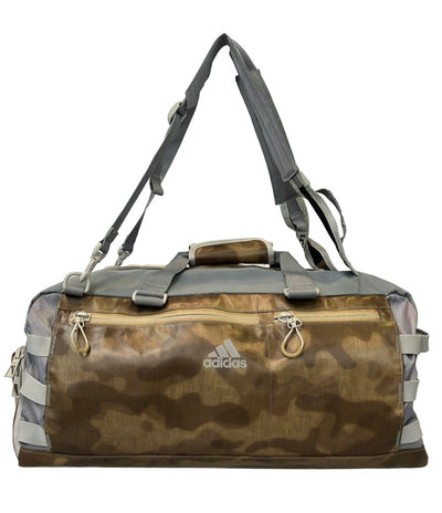 美品 adidas ボストンバッグ 迷彩柄 メンズ アディダス