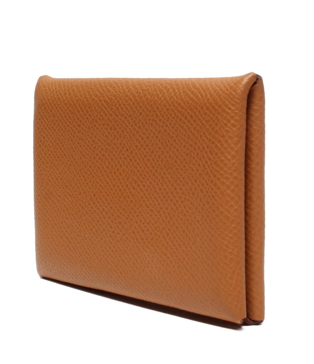 HERMES カードケース B刻印 シルバー金具 カルヴィ レディース メンズ エルメス