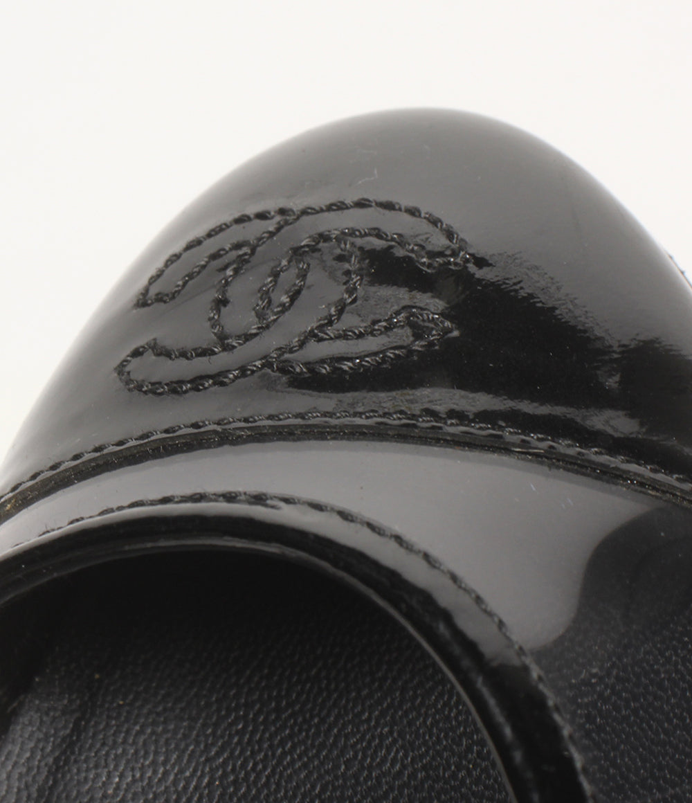 CHANEL ローヒールパンプス バレーシューズ スケルトン レディース SIZE 38 シャネル