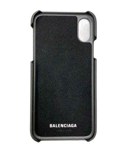 美品 BALENCIAGA スマホケース iPhone X 585828 ユニセックス バレンシアガ