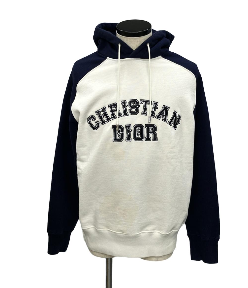 クリスチャンディオール プルオーバーパーカー 裏起毛 193J647A0687 メンズ SIZE XS (XS) Christian Dior
