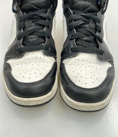 ナイキ ミドルカットスニーカー AIR JORDAN 1 GS 554725-140 キッズ SIZE 24.0 (M) NIKE
