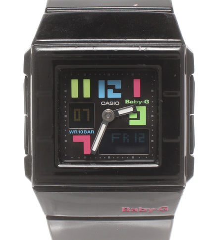 CASIO 腕時計 カスケット Baby-G クオーツ ブラック系 BGA-200PD レディース カシオ