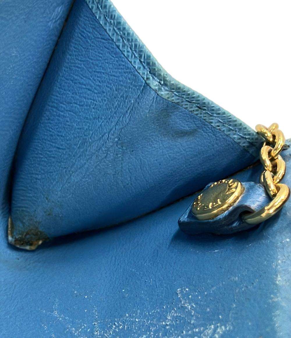 PRADA コインケース キーリング付き サフィアーノレザー レディース プラダ