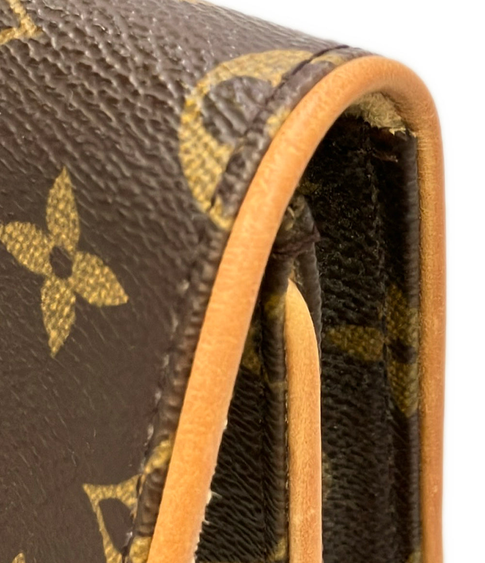 LOUIS VUITTON 2way クラッチバッグ ショルダーバッグ 斜め掛け ポシェットツインGM モノグラム M51852 レディース ルイ・ヴィトン