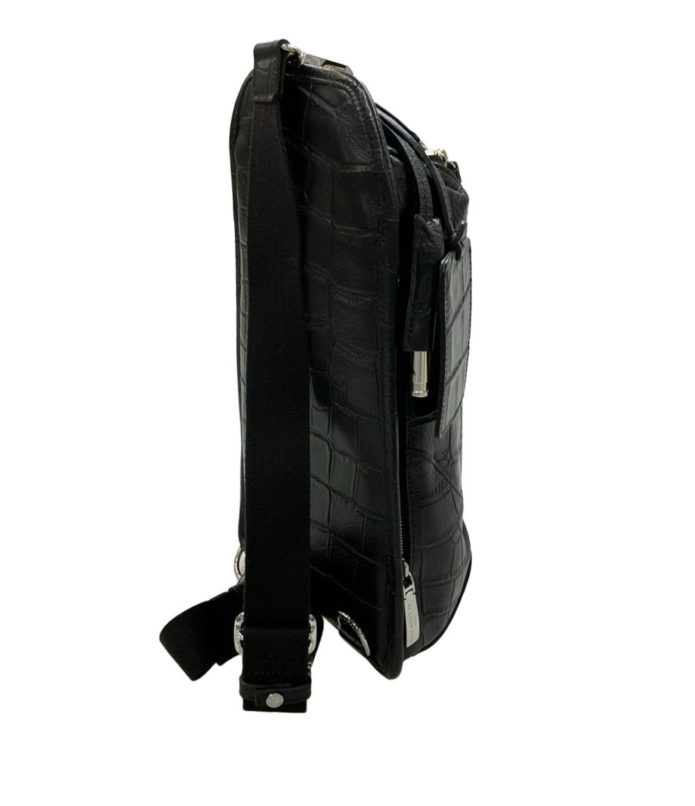 美品 PELLE MORBIDA ボディバッグ Maiden Voyage メイデン ボヤージュ メンズ ペッレモルビダ