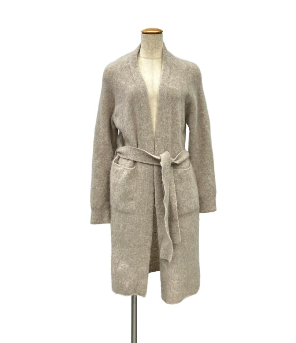 MARELLA 長袖カーディガン アンサンブル モヘア  ウール ロング コート レディース SIZE S マレーラ