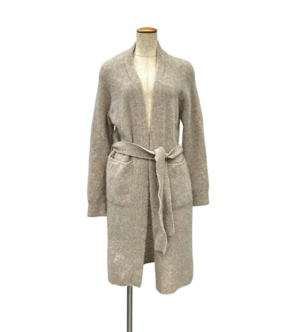 MARELLA 長袖カーディガン アンサンブル モヘア  ウール ロング コート レディース SIZE S マレーラ