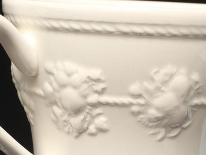 美品 WEDGWOOD マグカップ 2点セット ペア フェスティビティ アイボリー ブルー ウエッジウッド