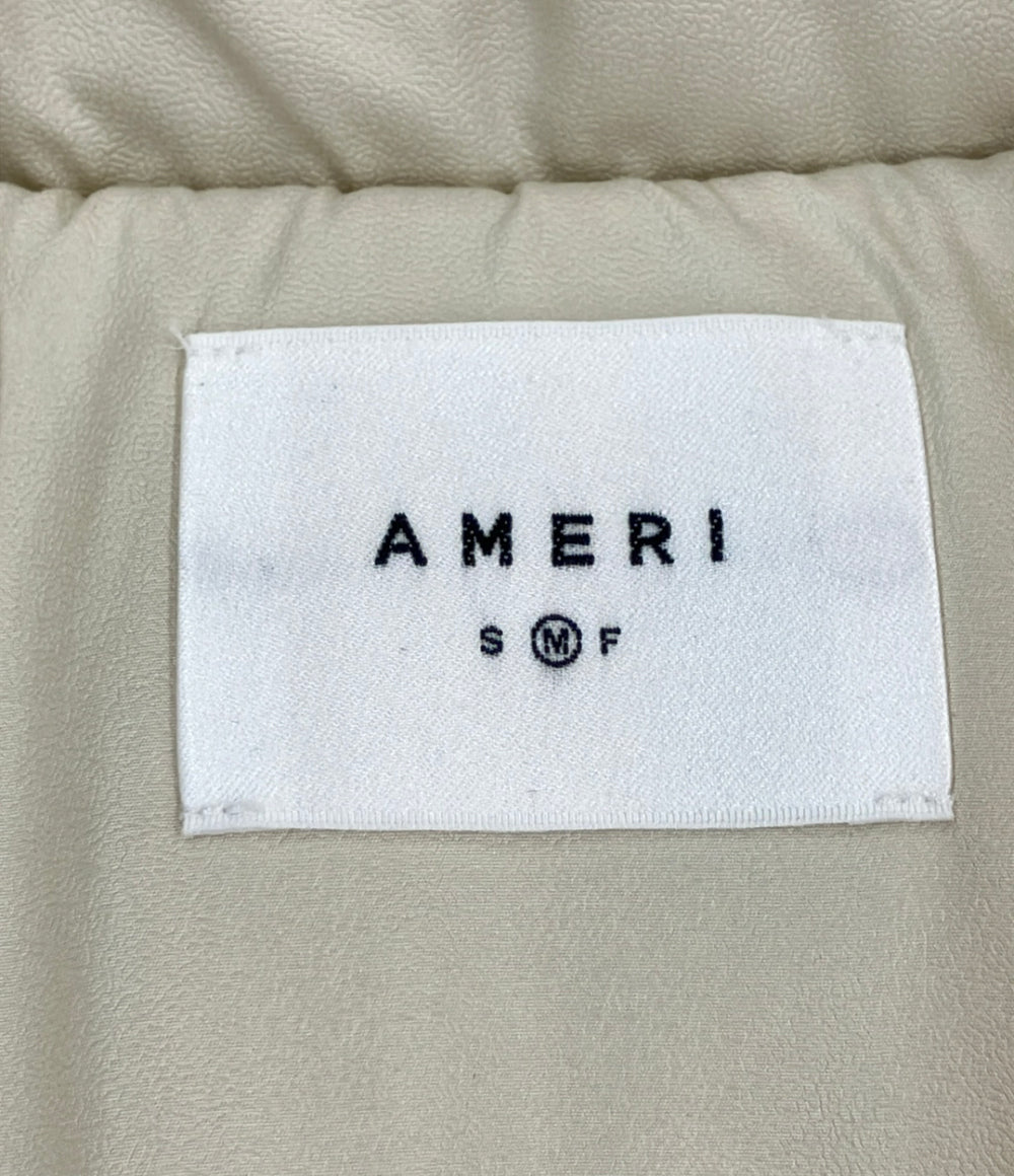 美品 AMERI アウタージャケット 2WAY WAVE STITCH PADDED JACKET レディース SIZE M アメリ