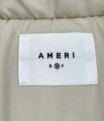 美品 AMERI アウタージャケット 2WAY WAVE STITCH PADDED JACKET レディース SIZE M アメリ