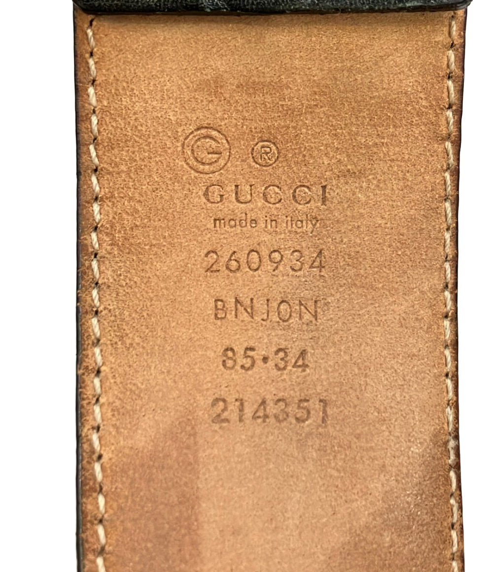 GUCCI ベルト グッチシマ 260934 メンズ グッチ