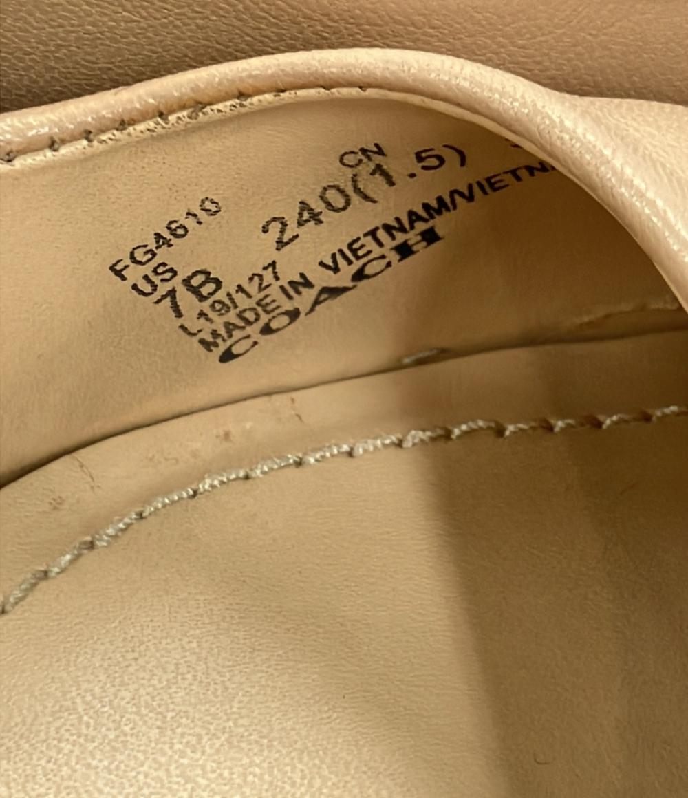 訳あり コーチ ポインテッドトゥパンプス レディース SIZE 24 (L) COACH