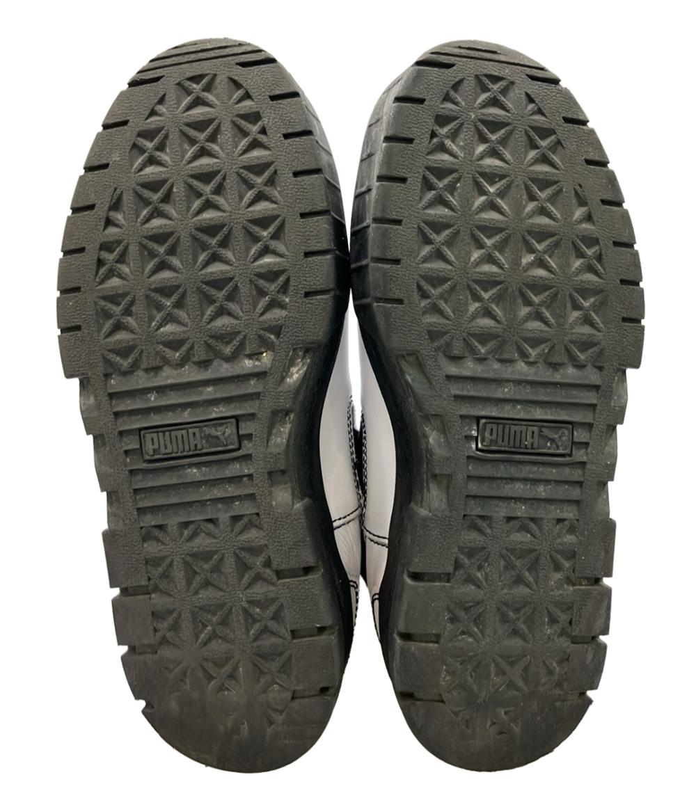 PUMA サイドゴア厚底ショートブーツ メイズ チェルシー POP 384549-01 レディース SIZE 22.5 プーマ