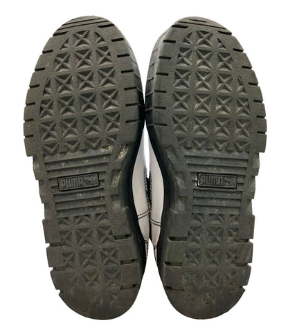 PUMA サイドゴア厚底ショートブーツ メイズ チェルシー POP 384549-01 レディース SIZE 22.5 プーマ
