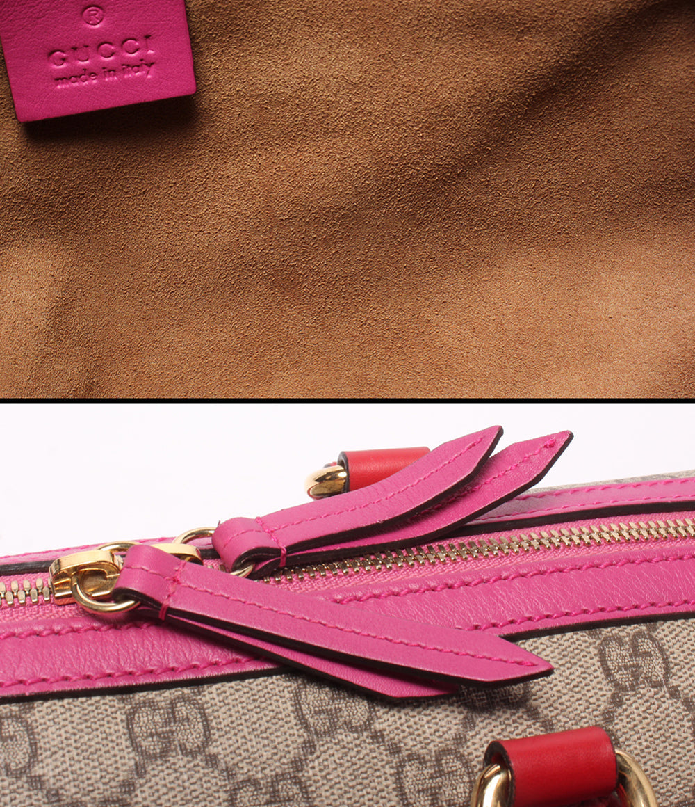 GUCCI ハンドバッグ ミニボストンバッグ GGスプリーム 409527 520981