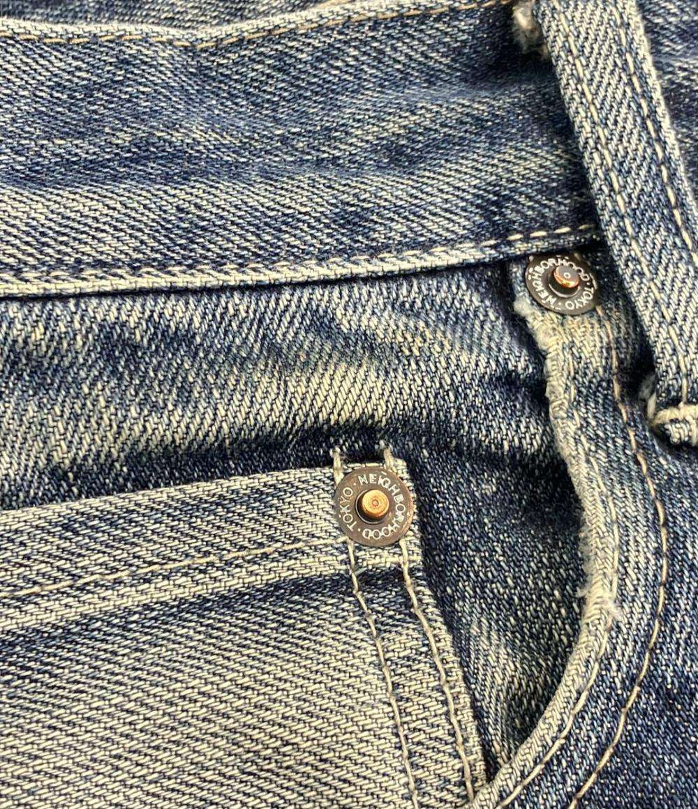 NEIGHBORHOOD デニムパンツ ダメージ加工 201XBNH-PTM11 メンズ SIZE M ネイバーフッド