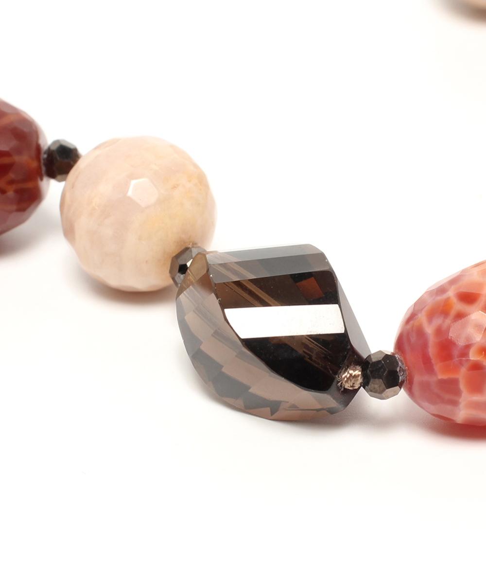 Kong qi ネックレス スモーキークォーツ レディース コンチィー