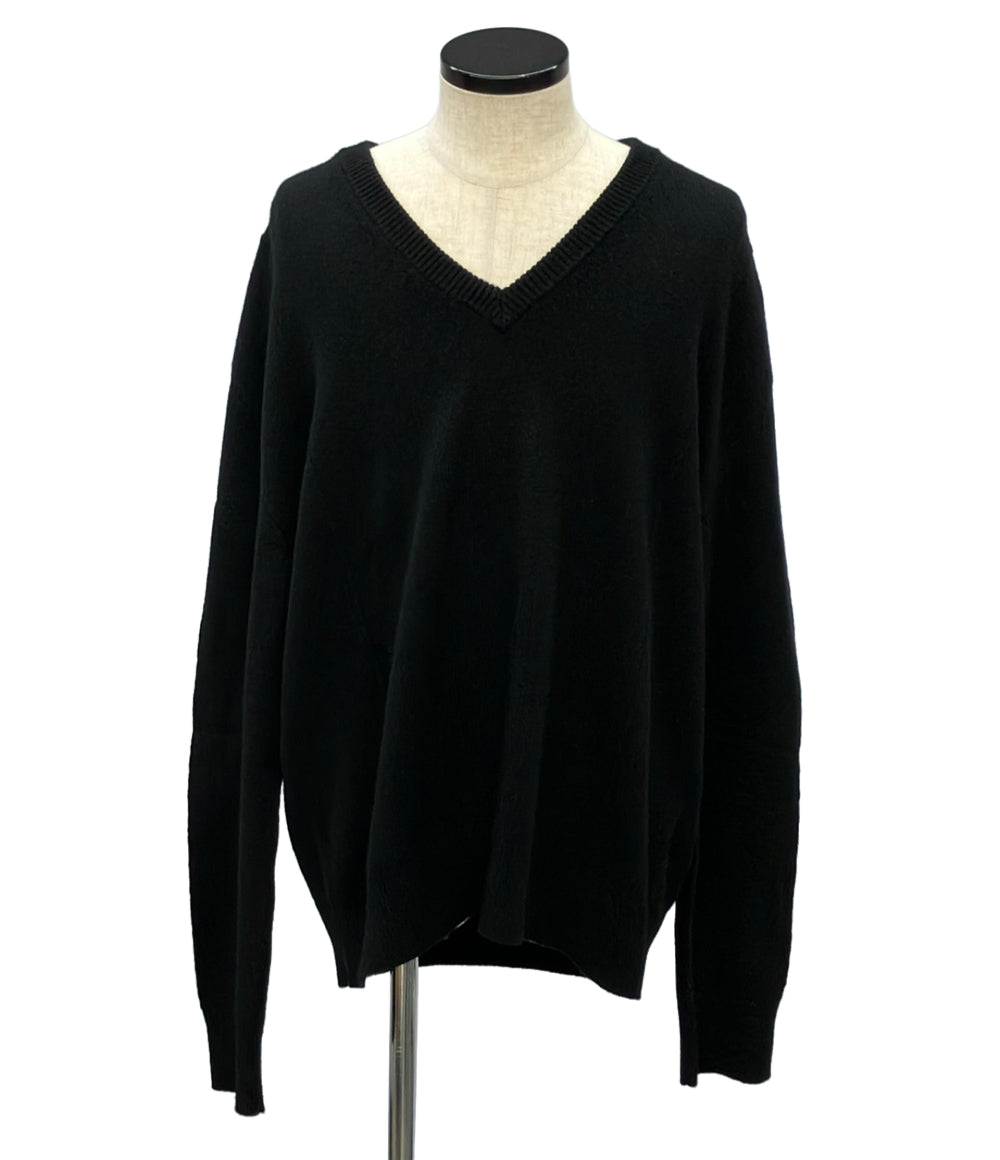 JIL SANDER ウールカシミヤVネックニット25ss メンズ SIZE 52 (XL) ジルサンダー