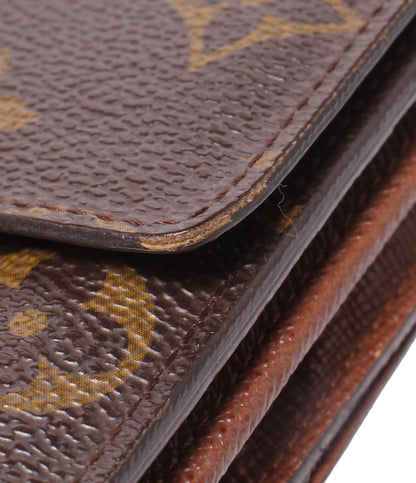 LOUIS VUITTON 三つ折り財布 Wホック ポルトフォイユ エリーズ モノグラム M61654 レディース メンズ ルイ・ヴィトン
