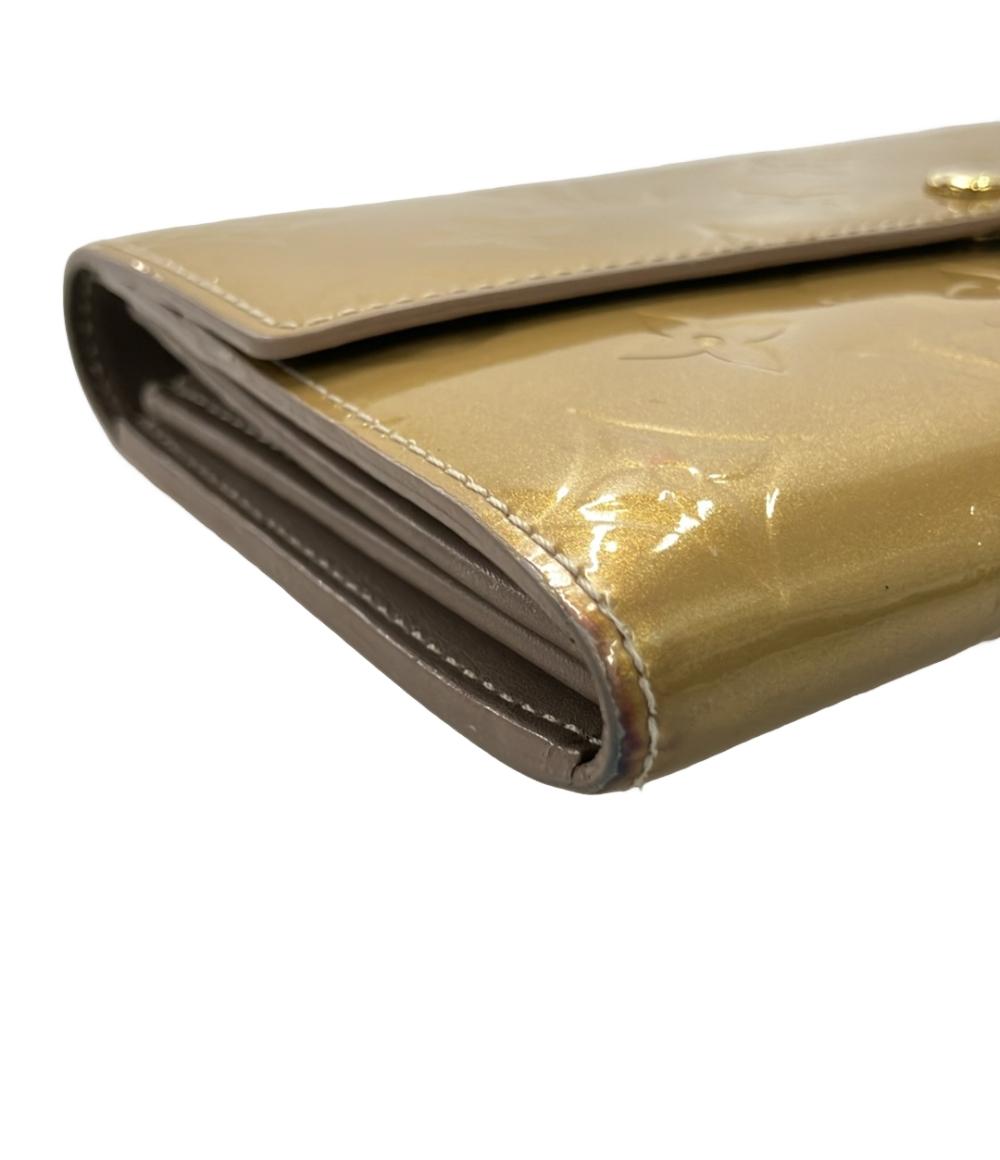 ルイヴィトン 長財布 モノグラムヴェルニ LOUIS VUITTON 長財布 モノグラム ヴェルニ ポルトフォイユ サラ