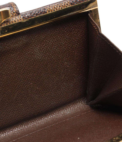 ルイ・ヴィトン 二つ折り財布 ポルトモネ ビエ ヴィエノワ ダミエ M61663 レディース LOUIS VUITTON