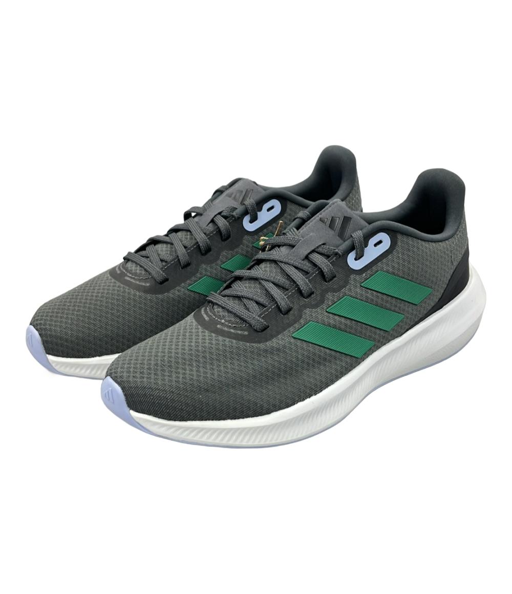 美品 adidas ローカットスニーカー ランファルコン 3.0 HP7552 メンズ レディース SIZE 25.5 (M) アディダス