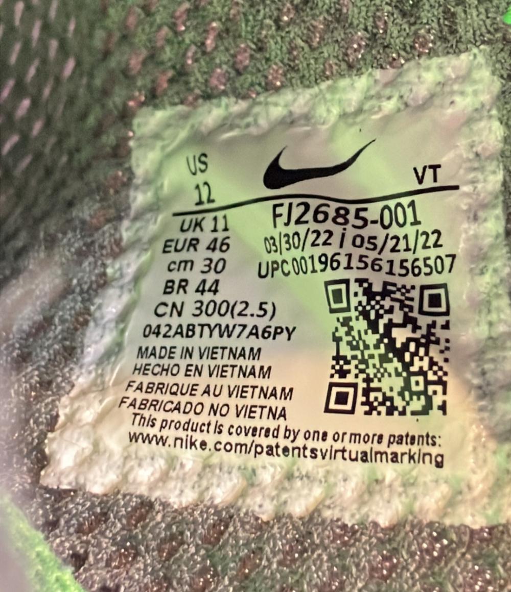 NIKE ローカットスニーカー エア プレスト プレミアム FJ2685-001 メンズ SIZE 30.0 (XL) ナイキ