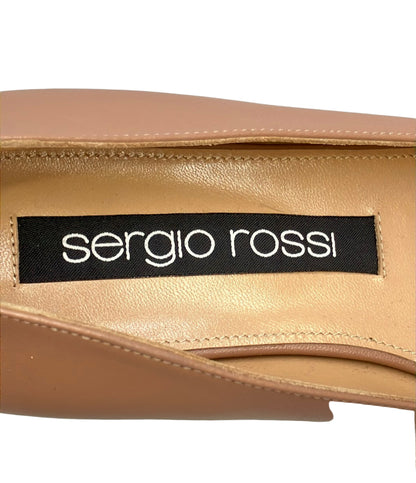 美品 Sergio Rossi フラットパンプス レディース SIZE 38 セルジオロッシ