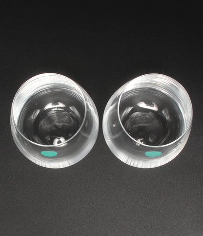 美品 Tiffany & Co. グラス タンブラー 2点セット ペア TCO ティファニー