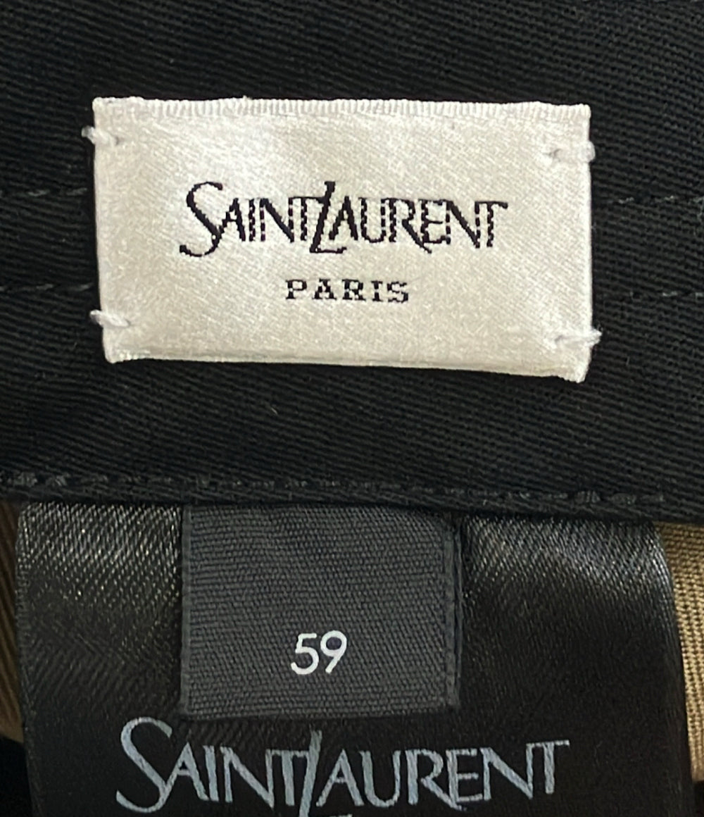 SAINT LAURENT キャップ アジャスター式 レディース メンズ SIZE 59 サンローラン