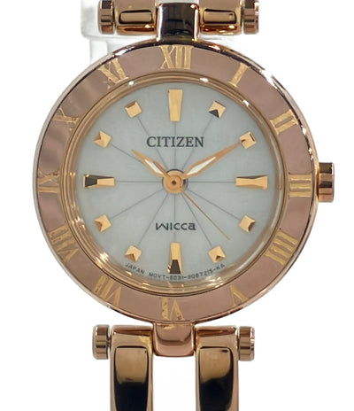 CITIZEN 腕時計 ウィッカ wicca ソーラー E031-S057272 レディース シチズン