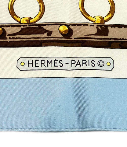 HERMES スカーフ シルク100% カレ90 aux champs レディース エルメス