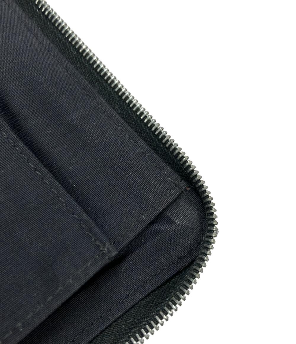 HERMES ラウンドファスナー長財布 パスポートケース エールライン