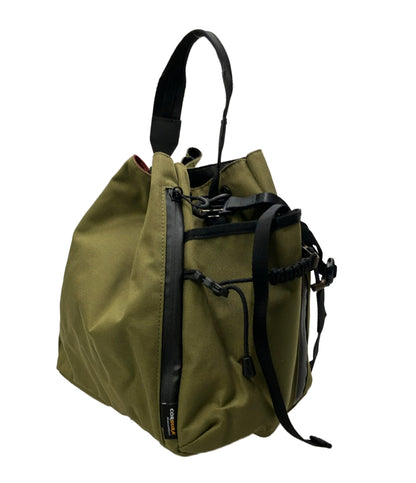 AS2OV ハンドバッグ ショルダーバッグ 2WAY 斜め掛け 巾着型 メンズ アッソブ