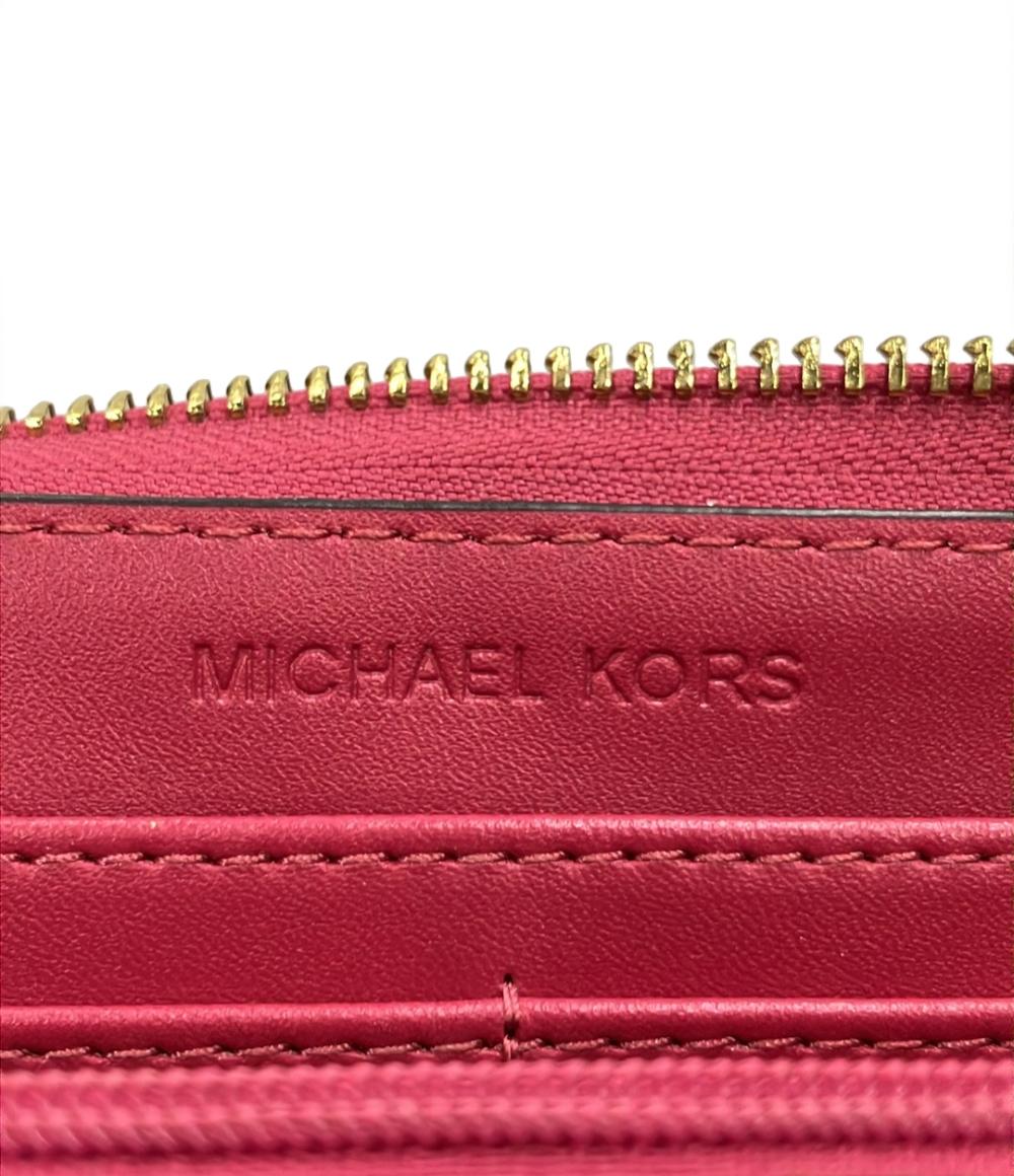 MICHAEL KORS ラウンドファスナー長財布 レディース マイケルコース