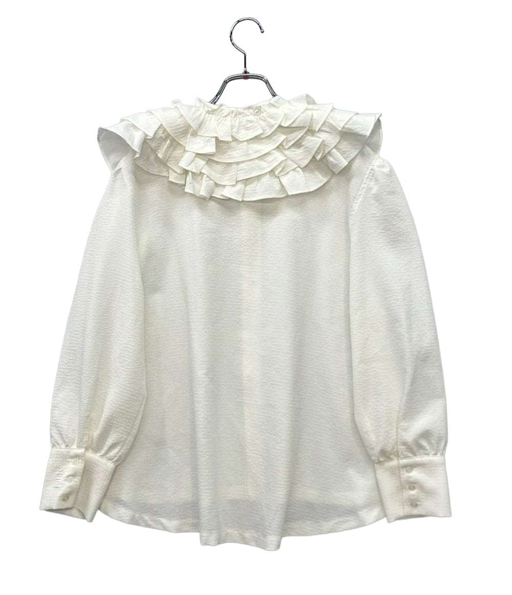 美品 Biby フェイクカラー長袖ブラウス レディース SIZE F (M) ビビィ