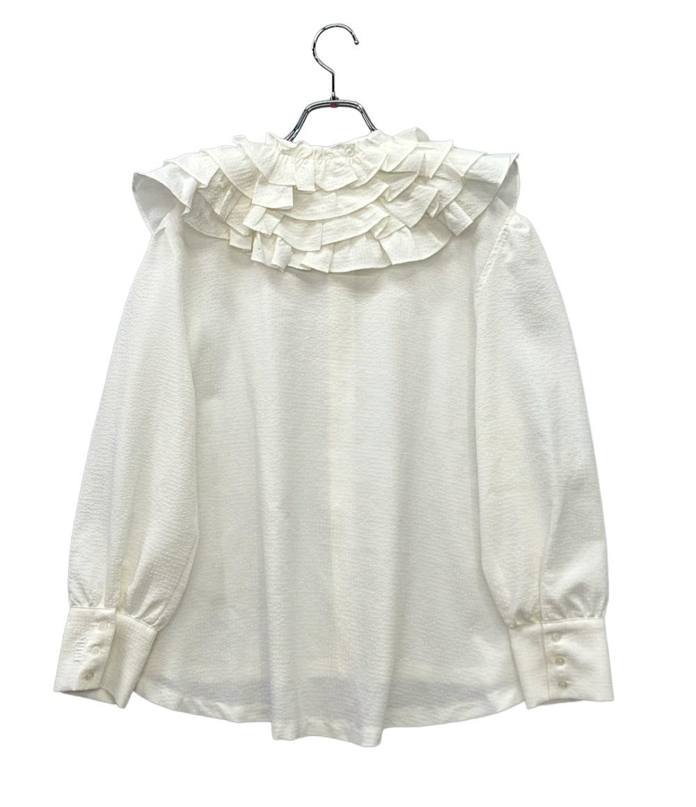 美品 Biby フェイクカラー長袖ブラウス レディース SIZE F (M) ビビィ