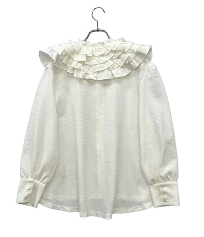 美品 Biby フェイクカラー長袖ブラウス レディース SIZE F (M) ビビィ