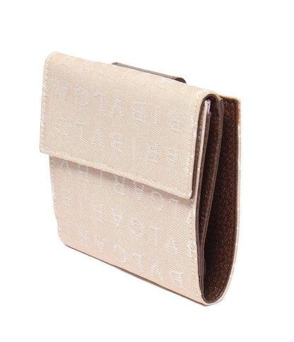 ブルガリ Wホック二つ折り財布 ロゴマニア ユニセックス BVLGARI
