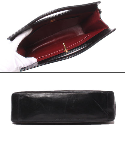 CHANEL 2wayハンドバッグ ショルダーバッグ 斜め掛け ゴールド金具 ラムスキン 1番台 マトラッセ レディース シャネル