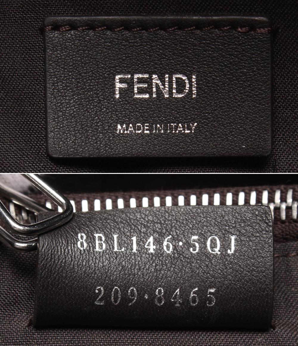 美品 FENDI 2way ハンドバッグ ショルダーバッグ カーフレザー バイザウェイ ミディアム レディース フェンディ