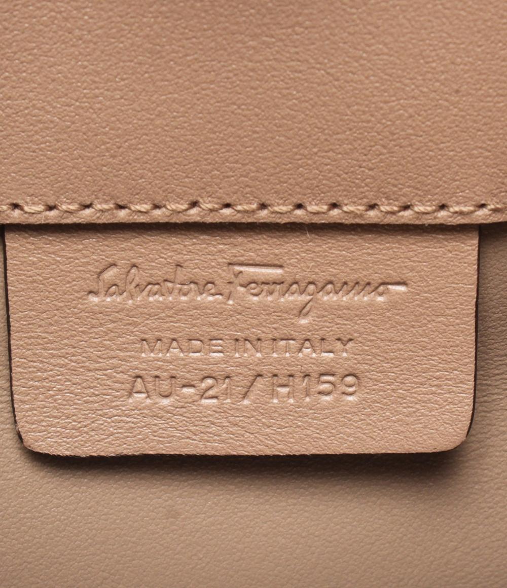 美品 Salvatore Ferragamo 2way ハンドバッグ ショルダーバッグ 斜め掛け ガンチーニ AU-21 H159 レディース サルバトーレフェラガモ