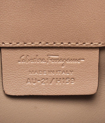 美品 Salvatore Ferragamo 2way ハンドバッグ ショルダーバッグ 斜め掛け ガンチーニ AU-21 H159 レディース サルバトーレフェラガモ