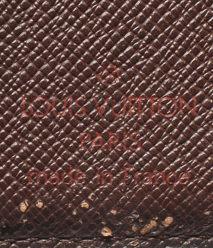 訳あり ルイ・ヴィトン 二つ折り財布 ポルトフォイユ ヴィエノワ ダミエ N61674 レディース LOUIS VUITTON