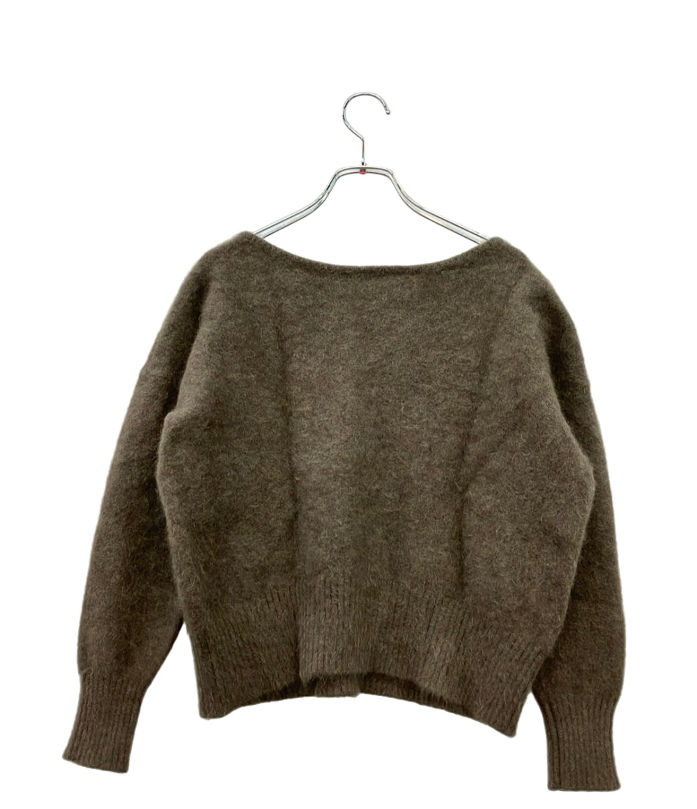 訳あり anuans 長袖ニット Vネック プルオーバー レディース SIZE F (M) アニュアンス