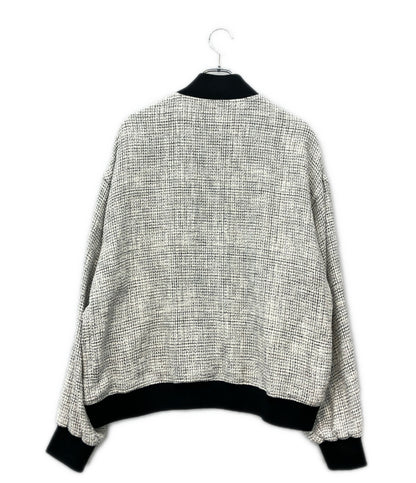 美品 CULLNI ブッチャー ツイード MA-1 ジャケット メンズ レディース SIZE 2 クルニ